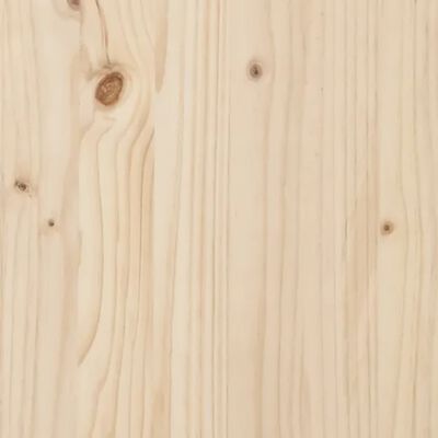 vidaXL Postel z palet 90 x 190 cm masivní borovice Single