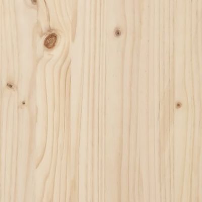 vidaXL Posuvné dveře 100 x 1,8 x 214 cm masivní borové dřevo