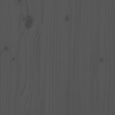 vidaXL Nástěnné skříňky 2 ks šedé 80 x 30 x 30 cm masivní borové dřevo