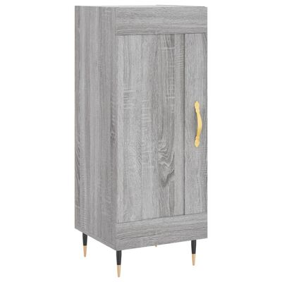 vidaXL Skříň highboard šedá sonoma 34,5 x 34 x 180 cm kompozitní dřevo