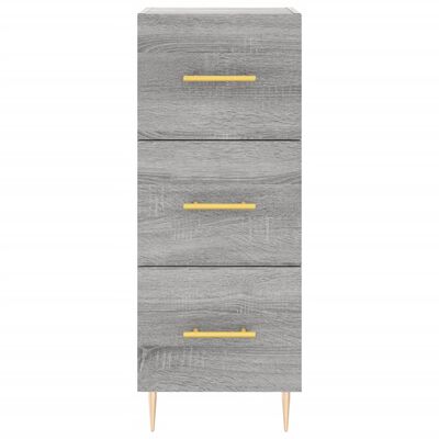 vidaXL Skříň highboard šedá sonoma 34,5 x 34 x 180 cm kompozitní dřevo