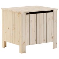 vidaXL Úložný box s víkem RANA 60 x 49 x 54 cm masivní borové dřevo