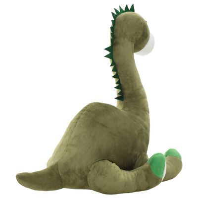 vidaXL Plyšový dinosaurus brontosaurus k mazlení zelený