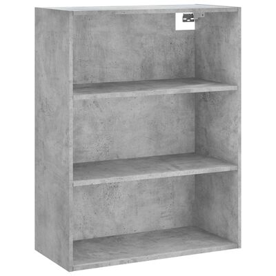 vidaXL Skříň highboard betonově šedá 69,5x34x180 cm kompozitní dřevo