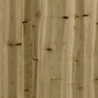 vidaXL Vyvýšený záhon plotový design 150x30x30cm impregnovaná borovice