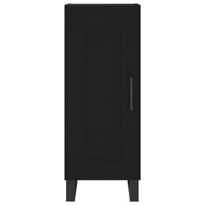 vidaXL Skříň highboard černá 34,5 x 34 x 180 cm kompozitní dřevo