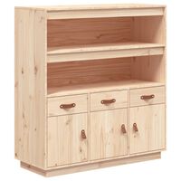 vidaXL Skříň highboard 100x40x108,5 cm masivní borové dřevo