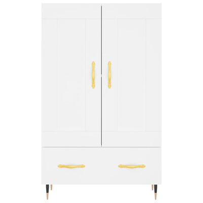 vidaXL Skříň highboard bílá 69,5 x 31 x 115 cm kompozitní dřevo