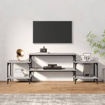 vidaXL TV skříňka šedá sonoma 157 x 35 x 52 cm kompozitní dřevo