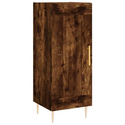 vidaXL Skříň highboard kouřový dub 34,5 x 34 x 180 cm kompozitní dřevo