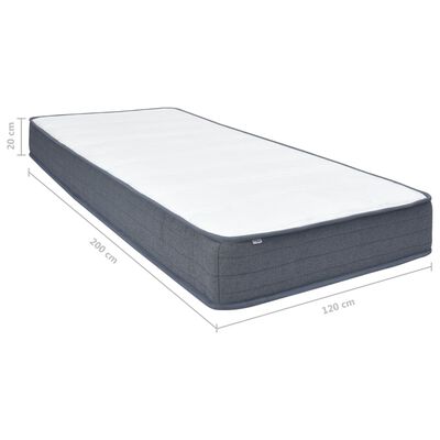 vidaXL Matrace na postel boxspring 200 x 120 x 20 cm