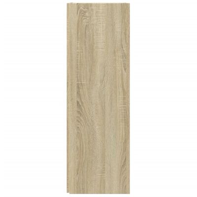 vidaXL Rohová skříňka dub sonoma 33 x 33 x 100 cm kompozitní dřevo