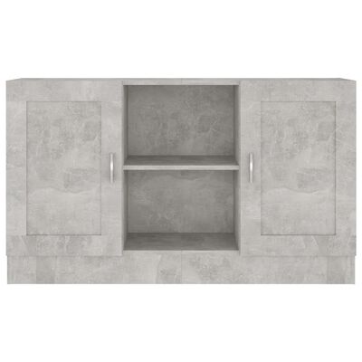 vidaXL Příborník betonově šedý 120 x 30,5 x 70 cm kompozitní dřevo