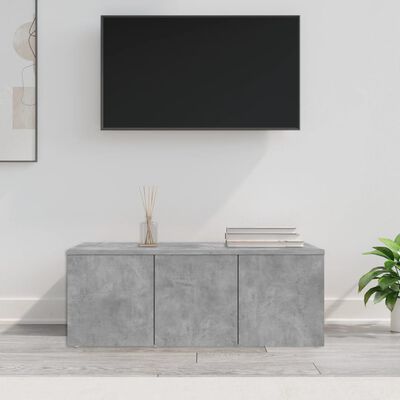 vidaXL TV stolek betonově šedý 80 x 34 x 30 cm kompozitní dřevo