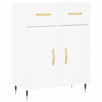 vidaXL Skříň highboard bílá 69,5 x 34 x 180 cm kompozitní dřevo