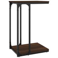 vidaXL Odkládací stolek hnědý dub 40 x 30 x 60 cm kompozitní dřevo