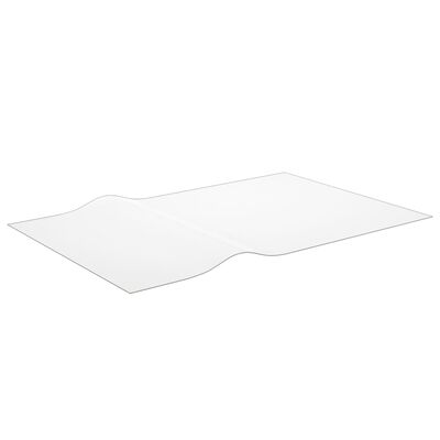 vidaXL Ochranná fólie na stůl průhledná 100 x 60 cm 2 mm PVC