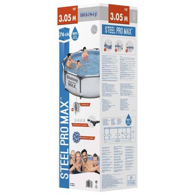 Bestway Bazénový set Steel Pro MAX 305 x 76 cm