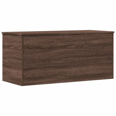 vidaXL Úložný box hnědý dub 100 x 42 x 46 cm kompozitní dřevo