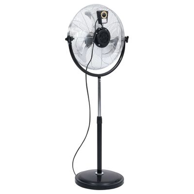 vidaXL Stojanový ventilátor s naklápěcí hlavou 3 rychlosti 45 cm 100 W