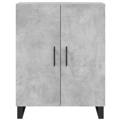 vidaXL Skříň highboard betonově šedá 69,5x34x180 cm kompozitní dřevo