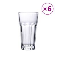 vidaXL Sklenice na pivo 6 ks 310 ml