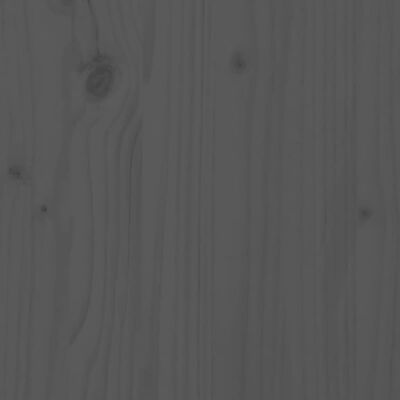 vidaXL 7dílný zahradní barový set šedý masivní borové dřevo