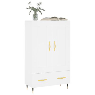 vidaXL Skříň highboard bílá 69,5 x 31 x 115 cm kompozitní dřevo