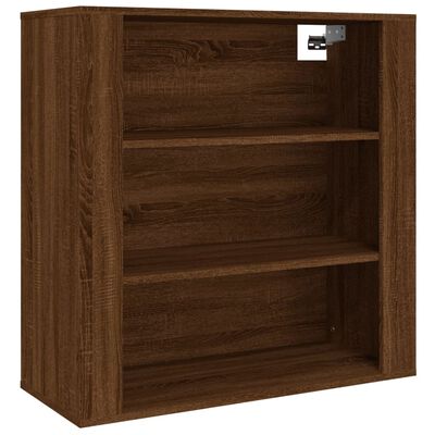 vidaXL Skříň highboard hnědý dub kompozitní dřevo