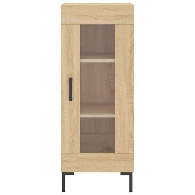 vidaXL Skříň highboard dub sonoma 34,5 x 34 x 180 cm kompozitní dřevo