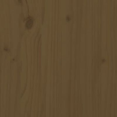 vidaXL Skříň highboard medově hnědá 83x41,5x100 cm masivní borovice