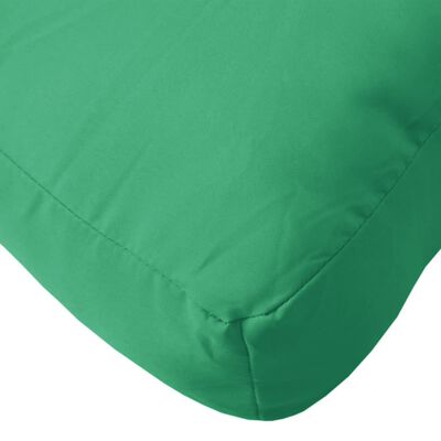 vidaXL Poduška na palety zelená 120 x 40 x 12 cm textil