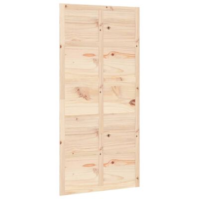 vidaXL Posuvné dveře 100 x 1,8 x 214 cm masivní borové dřevo