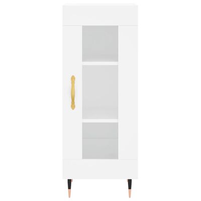 vidaXL Skříň highboard bílá 34,5 x 34 x 180 cm kompozitní dřevo