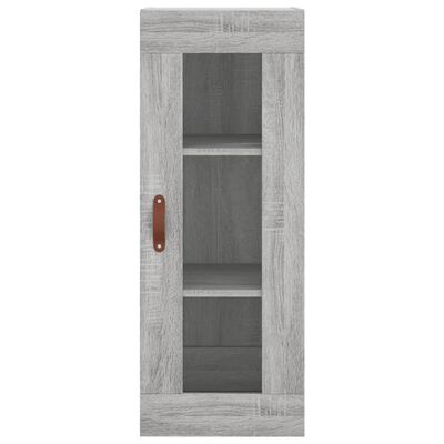 vidaXL Skříň highboard šedá sonoma 34,5 x 34 x 180 cm kompozitní dřevo