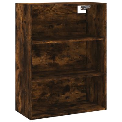 vidaXL Skříň highboard kouřový dub 69,5 x 34 x 180 cm kompozitní dřevo