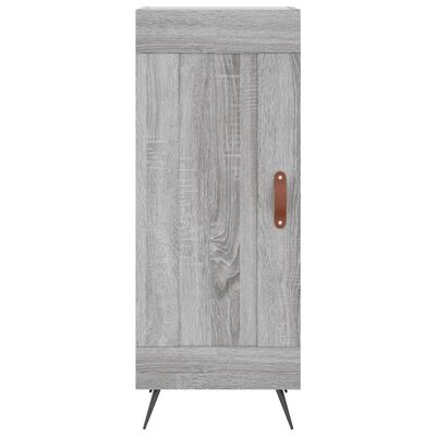 vidaXL Skříň highboard šedá sonoma 34,5 x 34 x 180 cm kompozitní dřevo