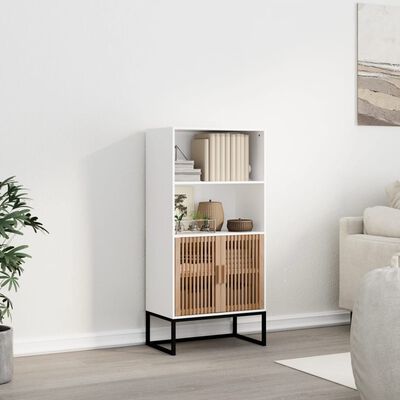 vidaXL Highboard bílý 60 x 35 x 125 cm kompozitní dřevo