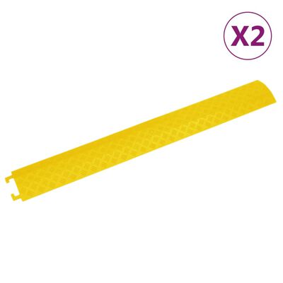 vidaXL Kabelové mosty 2 ks 98,5 cm žluté