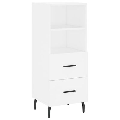 vidaXL Skříň highboard bílá 34,5 x 34 x 180 cm kompozitní dřevo