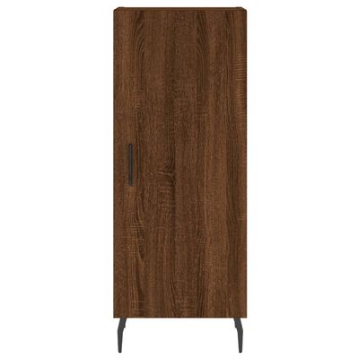 vidaXL Skříň highboard hnědý dub 34,5 x 34 x 180 cm kompozitní dřevo