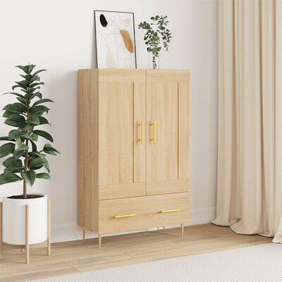 vidaXL Skříň highboard dub sonoma 69,5 x 31 x 115 cm kompozitní dřevo