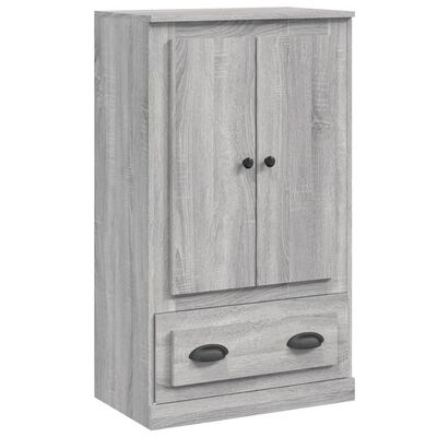 vidaXL Skříň highboard šedá sonoma 60 x 35,5 x 103,5 kompozitní dřevo