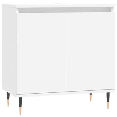 vidaXL Koupelnová skříňka bílá 58 x 33 x 60 cm kompozitní dřevo