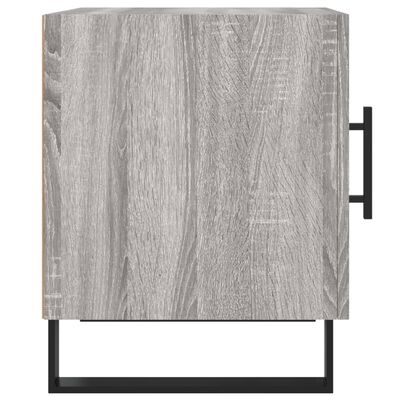 vidaXL Noční stolky 2 ks šedé sonoma 40 x 40 x 50 cm kompozitní dřevo