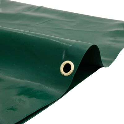 vidaXL Plachta zelená 1,5 x 2 m 650 g/m²