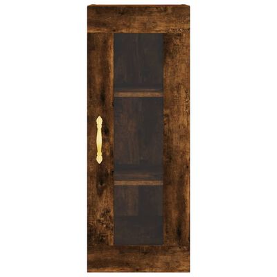 vidaXL Skříň highboard kouřový dub 34,5 x 34 x 180 cm kompozitní dřevo