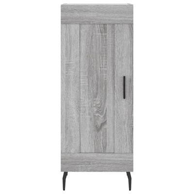 vidaXL Skříň highboard šedá sonoma 34,5 x 34 x 180 cm kompozitní dřevo