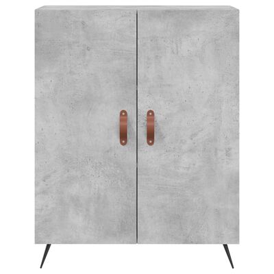 vidaXL Skříň highboard betonově šedá 69,5x34x180 cm kompozitní dřevo