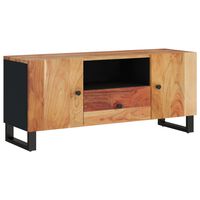 vidaXL TV skříňka 105 x 33,5 x 46 cm masivní akácie a kompozitní dřevo